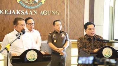 Kunjungi Jaksa Agung, Erick Thohir Ingin Bersih-Bersih BUMN
