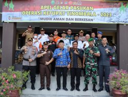Pimpin Apel Gelar Pasukan Operasi Ketupat 2023, Kapolres Banggai Bacakan Amanat Kapolri