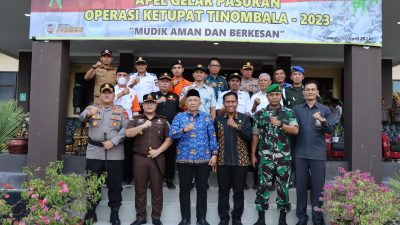 Pimpin Apel Gelar Pasukan Operasi Ketupat 2023, Kapolres Banggai Bacakan Amanat Kapolri