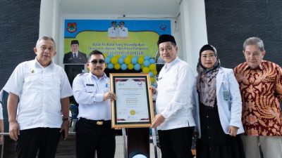 Momentum Halal bi Halal, Bupati Banggai Hadiri Syukuran Akreditasi Paripurna UPT RSUD Banggai