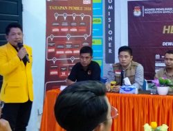 Pemilu 2024, Ketua Golkar Banggai Minta KPU dan Bawaslu Ciptakan Demokrasi Bermartabat