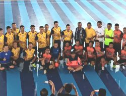 Tampil Impresif Bersama Dikbud, Bupati Banggai Akui Keunggulan Tim Futsal BPBD Banggai