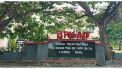 Kesalahan Pengganggaran Rp 25,8 Miliar Pada APBD Banggai Tahun 2022, BPKAD Membisu