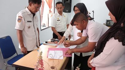 Pimpin Sertijab Delapan Kepala Sekolah, Yasser Masulili : Kedepankan Profesionalitas