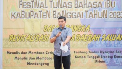 Revitalisasi Bahasa Daerah Saluan, Dikbud Banggai Gelar Festival Tunas Bahasa Ibu Tahun 2023