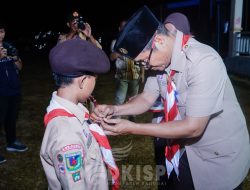 Resmi Ditutup Skeretaris Kwarda Sulteng, Kemah Prestasi Pramuka II Disebut Sebagai Revolusi Pendidikan