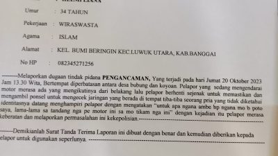 Hampir Sebulan Dilaporkan, Ini Perkembangan Kasus Pengancaman Penikaman Terhadap Anggota AJI