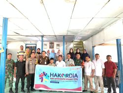Peringati Hakordia, Kacabjari Pagimana Beri Penerangan Hukum di Desa Uwedaka