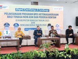 Bupati Banggai Dorong Sinkronisasi Data Untuk Bantuan Jamsostek Yang Tepat Sasaran