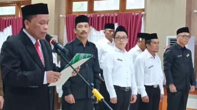 Bupati Banggai Lantik Farid Hasbullah Sebagai Kepala Dinas Perhubungan