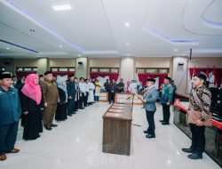 Tancap Gas Diawal Tahun, Bupati Banggai Lantik 65 Pejabat Eselon II, III, dan IV