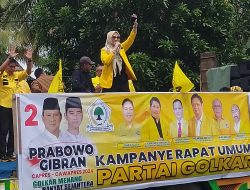 Golkar Menang di Kecamatan Pagimana, Indry Azis Peringkat Pertama Vote Getter