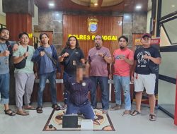 Pria Maahas Diamankan Resmob Polres Banggai Karena Curi CCTV dan Alat Wifi