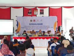 Polres Banggai Hadiri Sosialisasi Pengadaan Tanah Pembangunan Lapangan Migas Senoro
