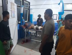 Diduga Mabuk, Pemotor Tewas Usai Tabrak Sebuah Kios