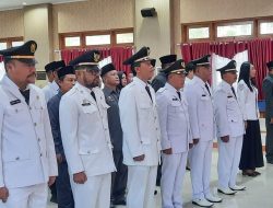 Hari Ke 2 Pelantikan, Bupati Banggai Ambil Sumpah 6 Camat