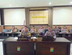 Polres Banggai Siagakan 104 Personel Amankan Kedatangan Presiden Joko Widodo