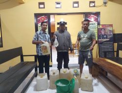Ops Pekat Tinombala 2024, Polsek Nuhon Temukan 115 Liter Cap Tikus Siap Jual