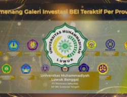 Ukir Prestasi di Pasar Modal Indonesia, GIS Unismuh Luwuk Peroleh Penghargaan Dari BEI