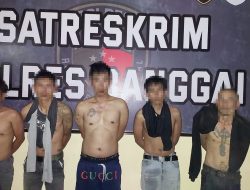 Polisi Ringkus Lima Pelaku Pencurian Sarang Wallet Antar Provinsi di Luwuk