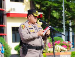 Pimpin Apel Gelar Pasukan Operasi Ketupat 2024, Kapolres Banggai Bacakan Amanat Kapolri