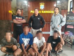 Resmob Polres Banggai Amankan Enam Remaja Pelaku Pengeroyokan