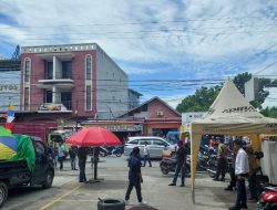 Polisi Amankan Aksi Unjuk Rasa di PT. Adira Finance Luwuk