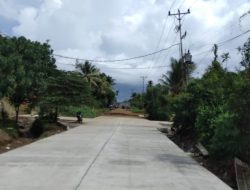 Tampilan Baru Ruas Jalan Nasional Lingkar Tambang, PT. KFM Tuntaskan Proyek Rigid Pavment