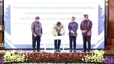 Jemput Bola hingga ke Desa, Kementerian ATR/BPN Luncurkan Mobil Layanan Elektronik di Bali