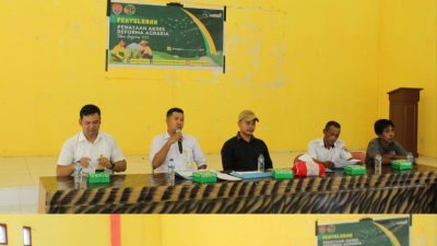 Kesempatan Permodalan Bagi Masyarakat, Kantor Pertanahan Balut Beri Penyuluhan Akses Reforma Agraria