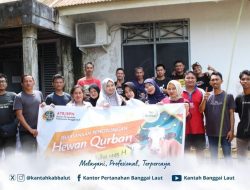 Merawat Solidaritas, Kantah Balut Sembelih Hewan Qurban di Hari Raya Idul Adha