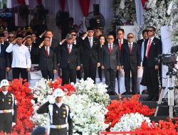 Peringati Hari Bhayangkara ke-78, Menteri AHY Hadiri Upacara di Monas