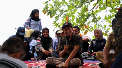 Digelar Outdoor, KPU Banggai Sosialisasi dan Pendidikan Pemilih di Desa Batu Simpang
