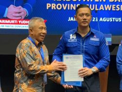 Bertambah Partai Koalisi, AHY Serahkan Formulir B1-KWK untuk Paslon AT-FM