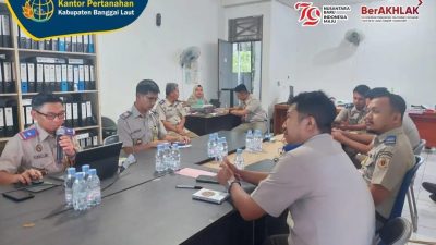 Kantor Pertanahan Balut Lakukan Monev PSN TA 2024