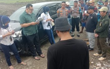 Polsek Batui Amankan Pemeriksaan Setempat Sengeketa Lahan Warga dengan PT. MAB