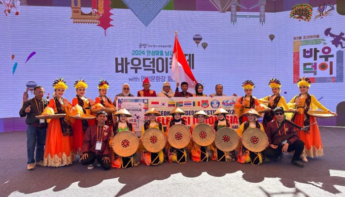 Wakili Indonesia, Disdikbud Banggai Tampilkan 4 Tari Budaya Babasalan di Ajang Internasional ANSEOUNG Baudeogi Festival di Korea Selatan