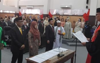 Pimpinan DPRD Kabupaten Banggai Masa Jabatan 2024-2029 Resmi Dilantik