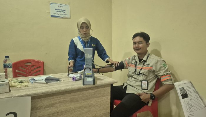 Wujudkan Keselamatan Kerja, 143 Karyawan PT KFM Jalani MCU