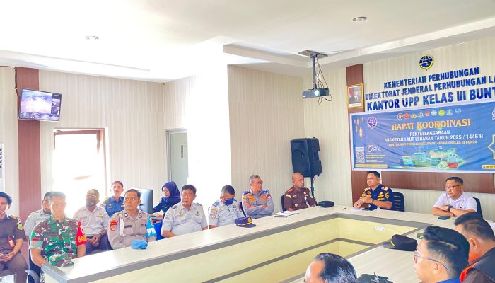 Dukung Mudik Tenang dan Menyenangkan, KUPP Bunta Perkuat Sinergi Lintas Sektoral