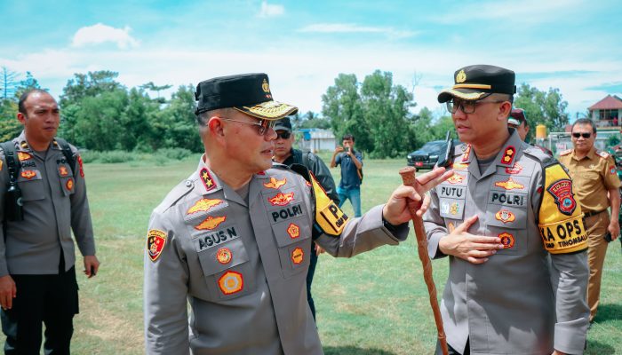 Tinjau PSU di Toili Bersama Gubernur Anwar Hafid, Ini Pesan Irjen Pol. Dr. Agus Nugroho