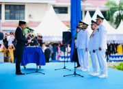 Lencana Kepala Daerah Dikenakan Gubernur Sulteng Anwar Hafid, Amirudin-Furqanuddin Resmi Bupati dan Wakil Bupati Banggai Periode 2025–2030