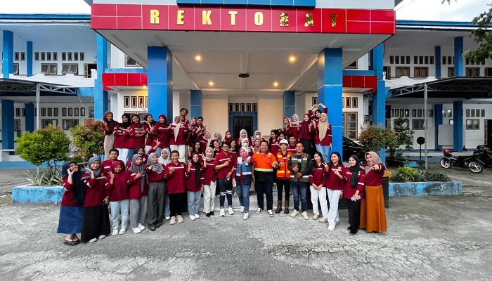 Paparkan Materi K3, HSE PT. KFM Jadi Narasumber pada Praktikum Lapangan Mahasiswa FKM Untika