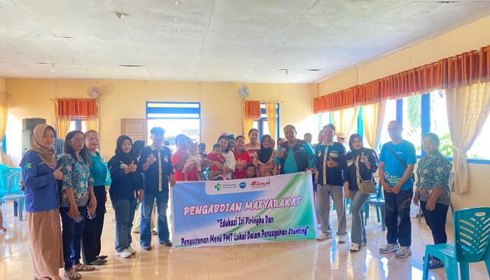 Sinergi Poltekkes Kemenkes Palu Bersama Puskesmas Bonebobakal Cegah Stunting di Desa Kotabaru