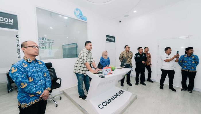 Banggai Command Center Jadi Rujukan Digitalisasi, Dikunjungi Wabup Bangkep