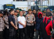 Aksi Demo di Banggai Berlangsung Aman, Kapolres Banggai : Terimakasih Rekan-Rekan