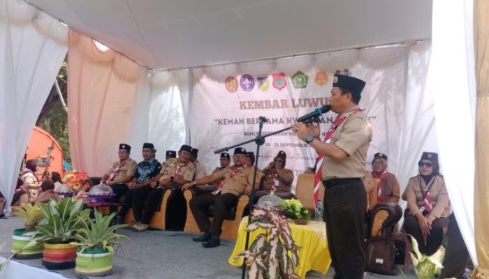 Pembukaan KEMBAR 2025: Pramuka Luwuk Satukan Semangat Kebersamaan dan Kepemimpinan