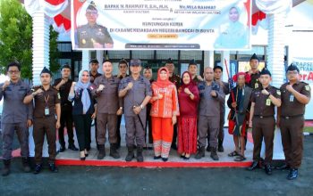 Kajati Sulteng Sambangi Cabjari Bunta, Dorong Sinergi dan Stabilitas Hukum