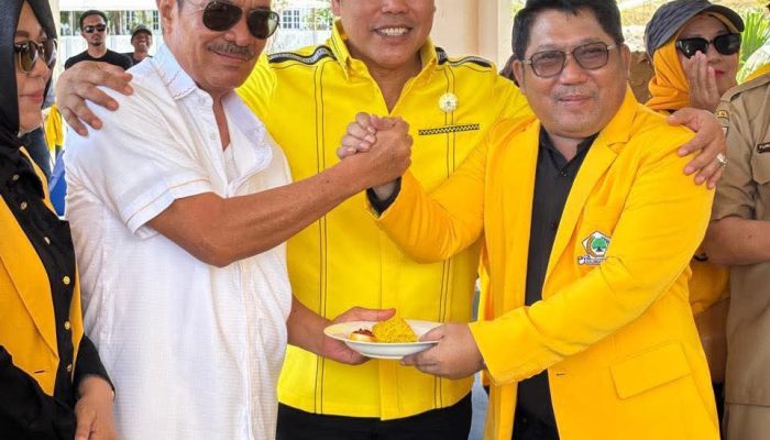 Beniyanto Tamoreka Tunjukkan Kepemimpinan Pemersatu : HUT Golkar ke 61 Dihadiri Bali Mang