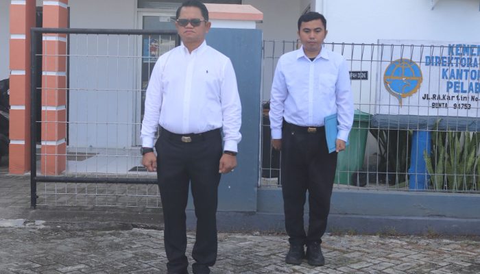 Upacara Peringatan Hari Sumpah Pemuda Ke-97 di Kantor UPP Kelas III Bunta Berjalan Khidmat